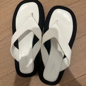 Tony Bianco Ives Milk Capretto Sandals